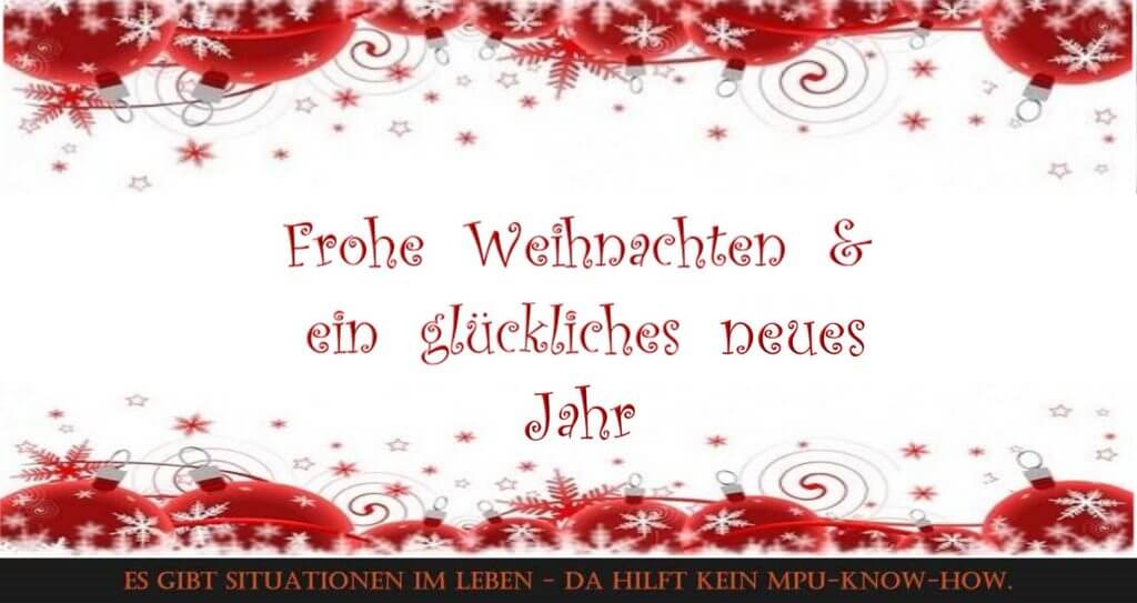 Frohe Weihnachten