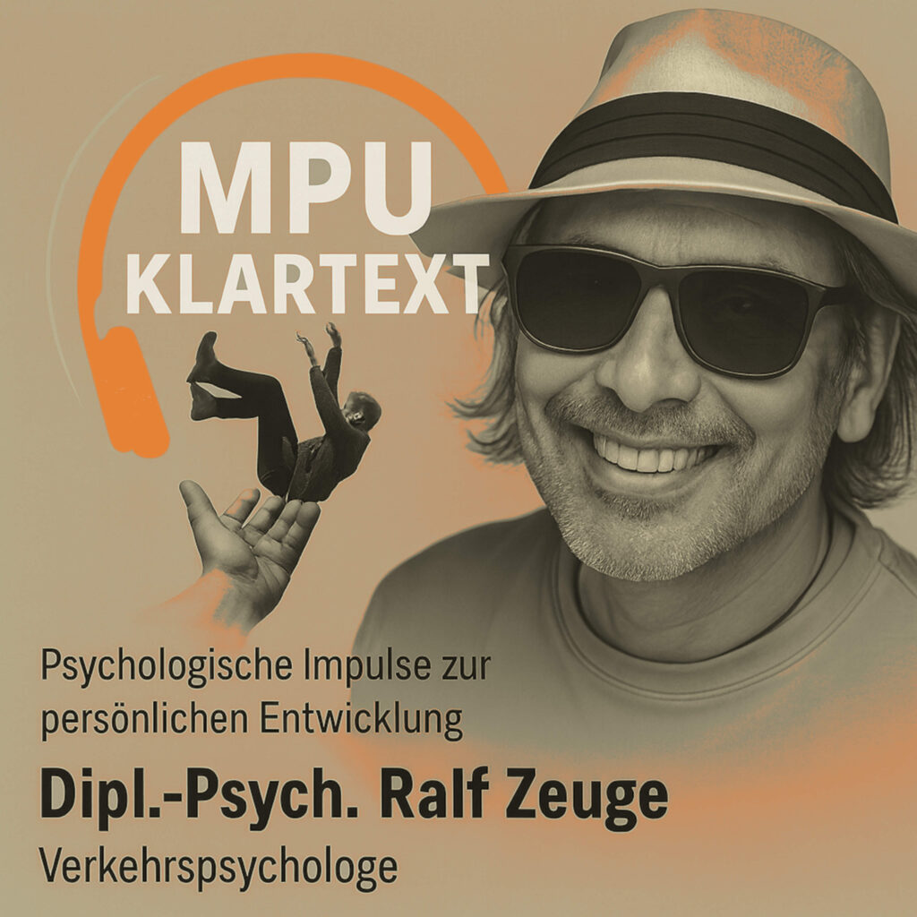 Hinweisbild auf MPU-Podcast: MPU Klartext - der psychologische U-Turn