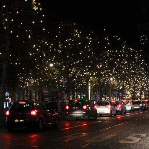 Verkehr zur Vorzweihnachtszeit
